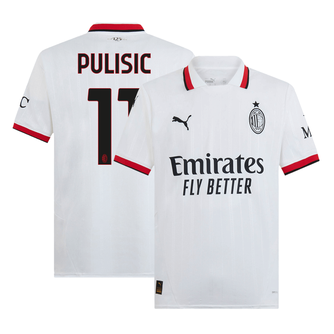 PULISIC #11 AC Milan Away Football Shirt