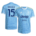 Player Version KALULU #15 Juventus Away Football Shirt 2025/26