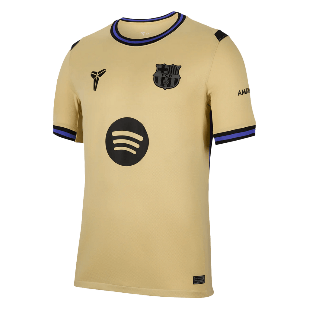 RASHFORD #14 Barcelona Away Football Shirt 2025/26 Yellow - UCL