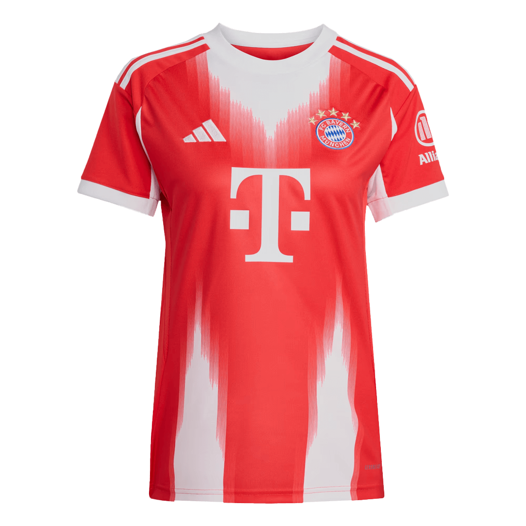 Women's Bayern Munich Home Football Shirt 2025/26 Red