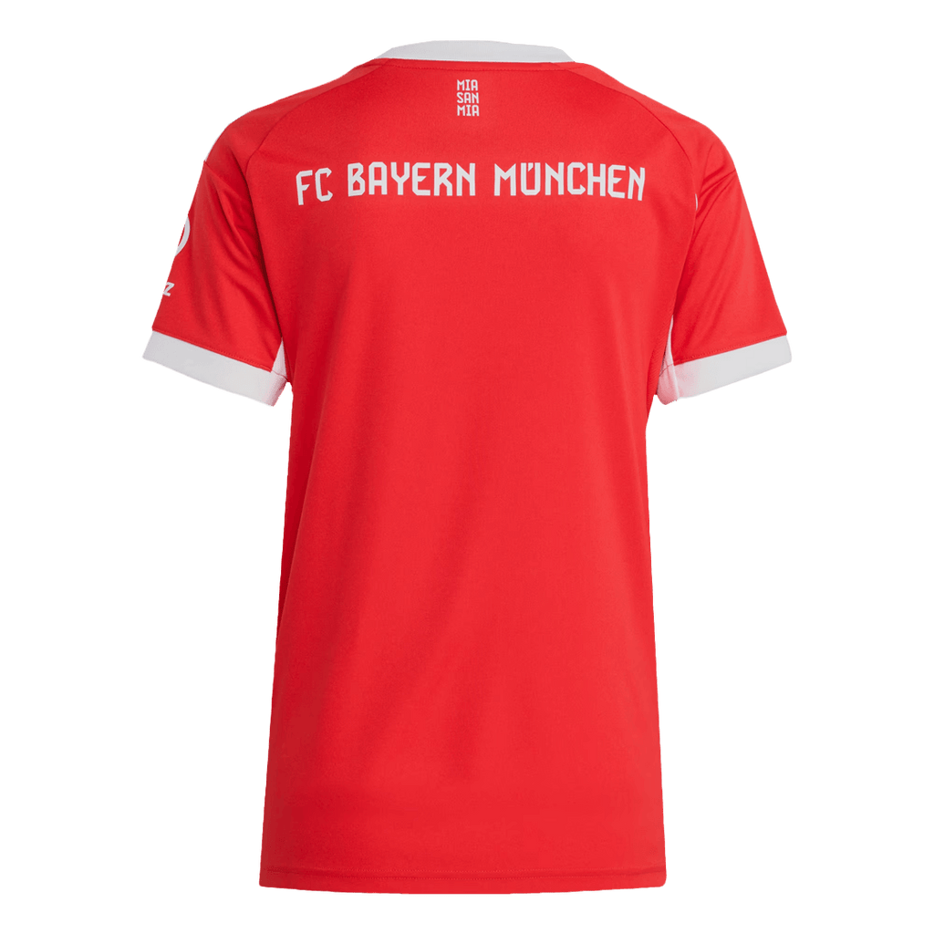 Women's Bayern Munich Home Football Shirt 2025/26 Red