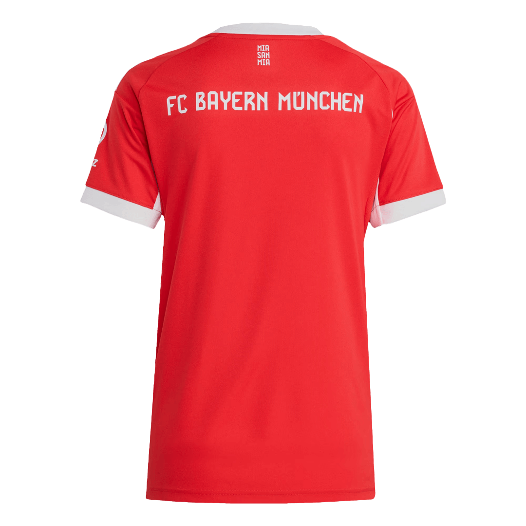 Women's Bayern Munich Home Football Shirt 2025/26 Red