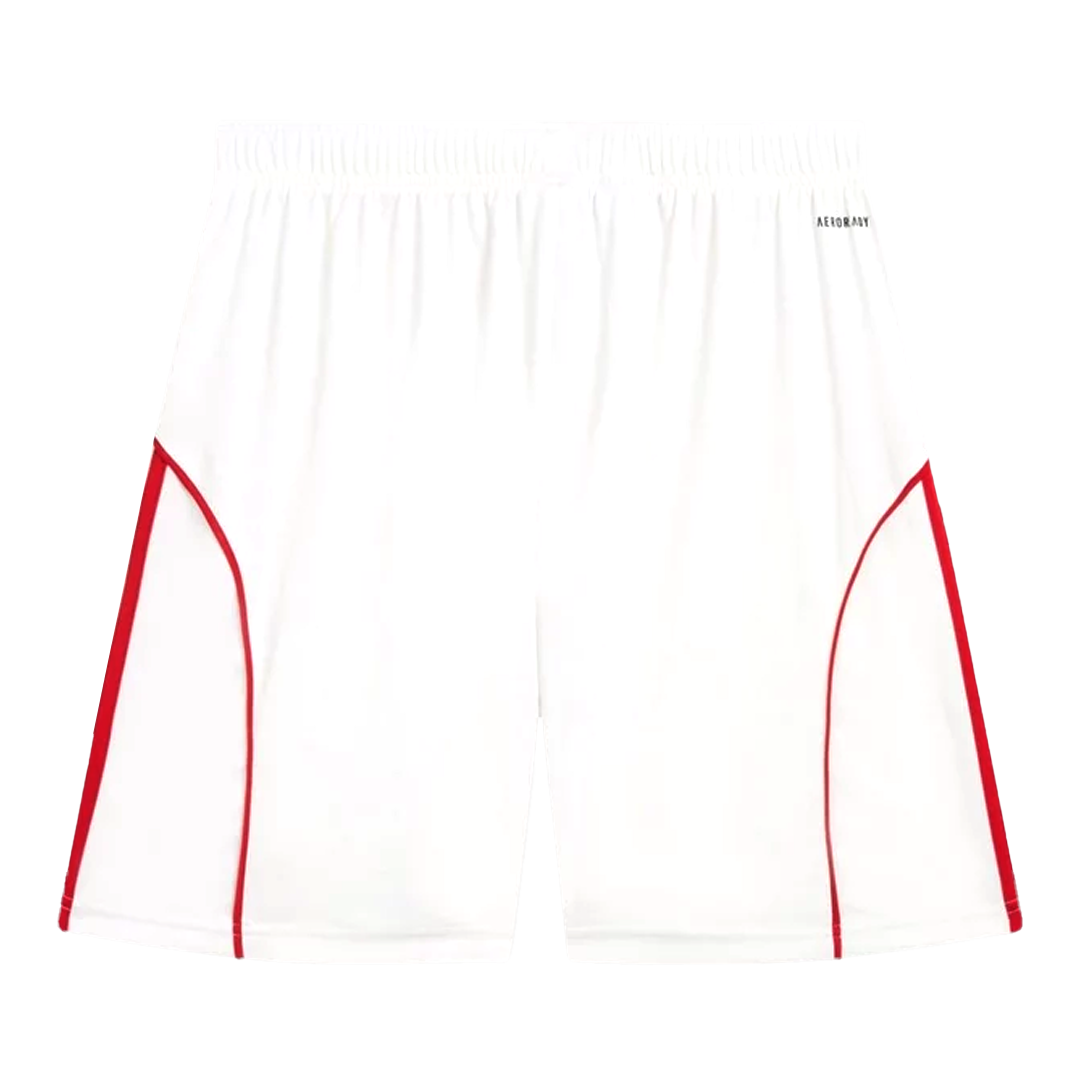 Arsenal Home Football Shorts 25/26 White
