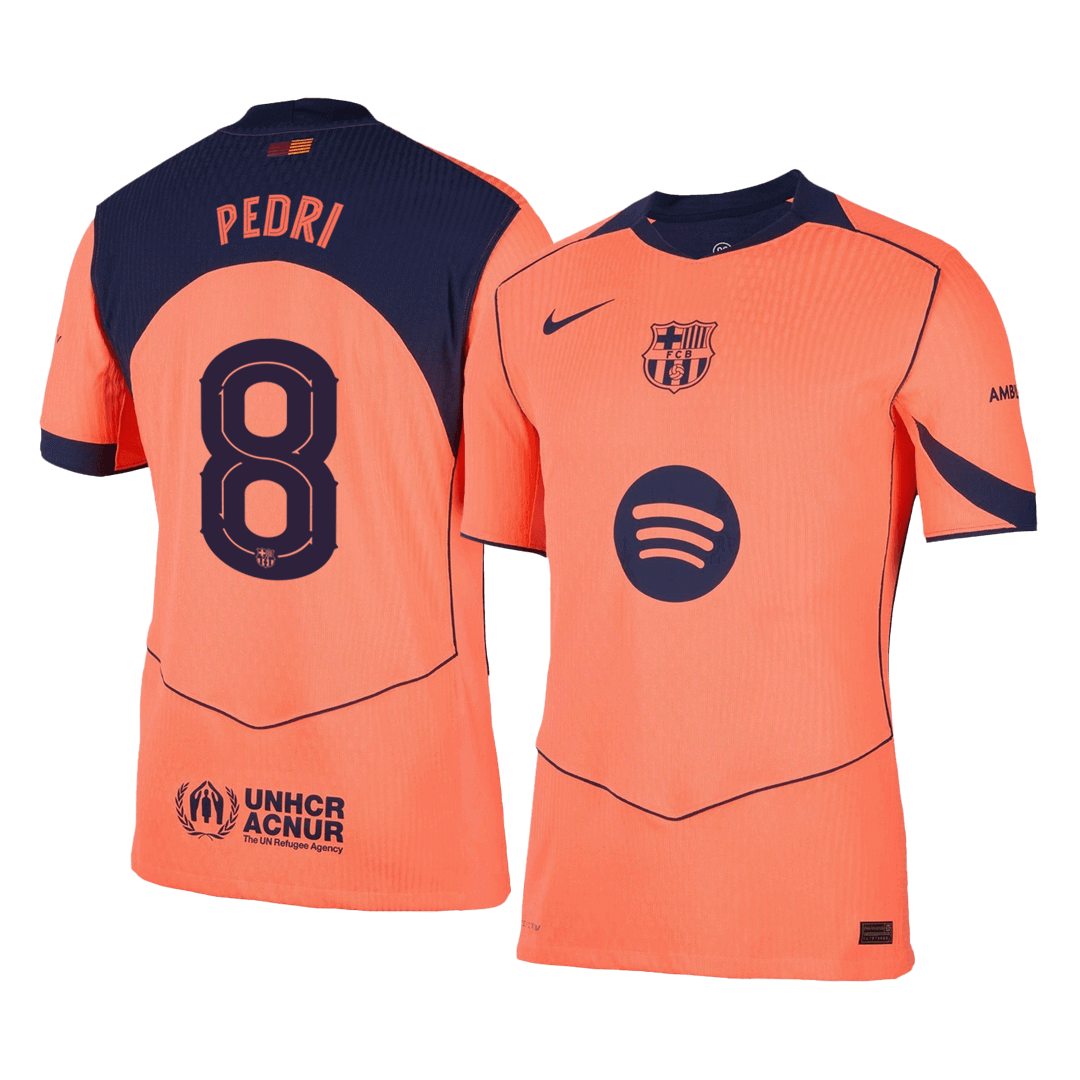 Player Version PEDRI #8 Barcelona Third Away Football Shirt 2025/26