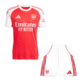 Arsenal Home Football Shirt Kit(Jersey+Shorts) 2025/26 Red