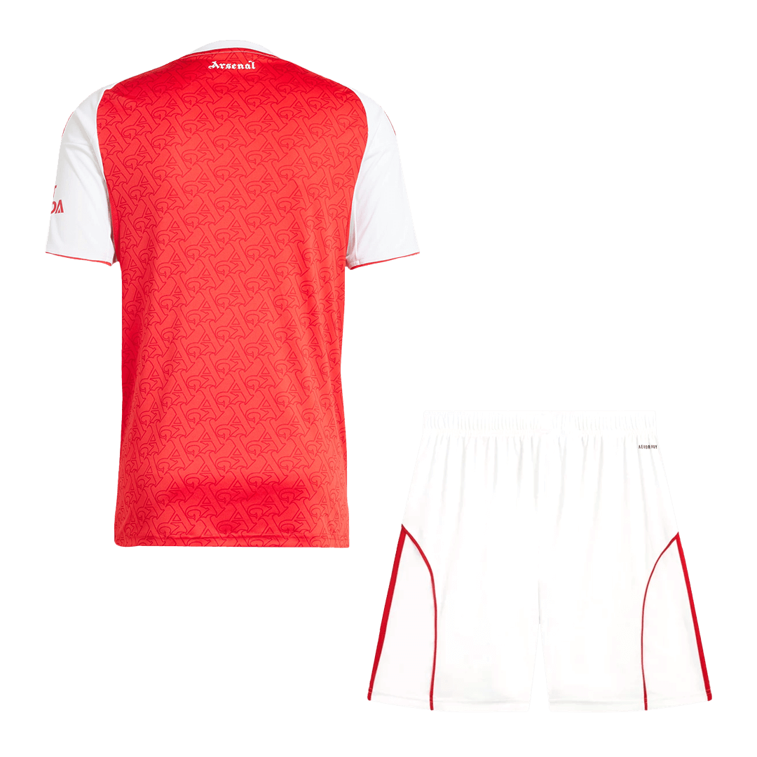 Arsenal Home Football Shirt Kit(Jersey+Shorts) 2025/26 Red