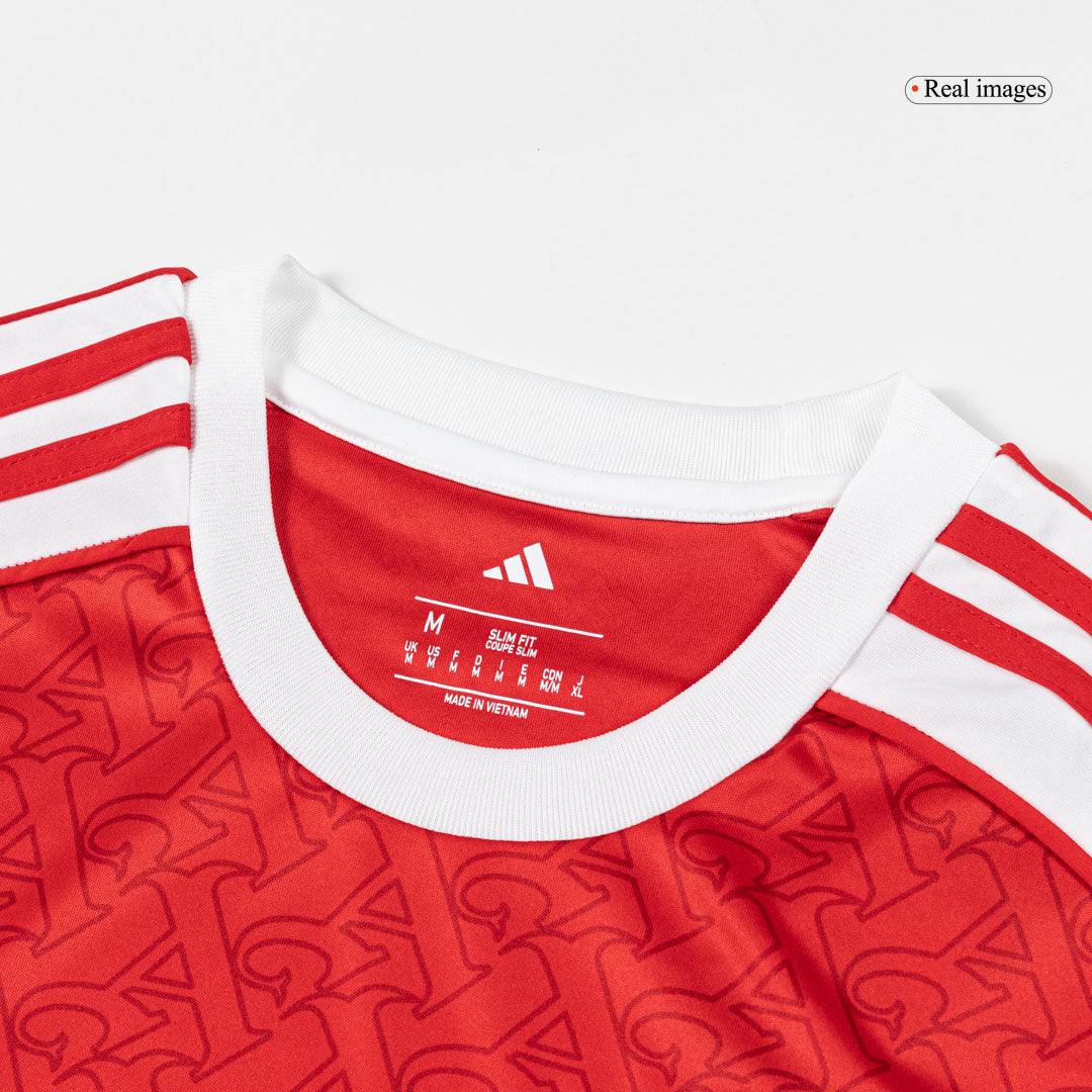 Arsenal Home Football Shirt Kit(Jersey+Shorts) 2025/26 Red