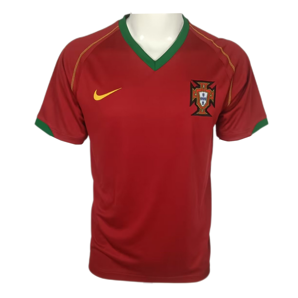 Retro 2006 Portugal Home Football Shirt