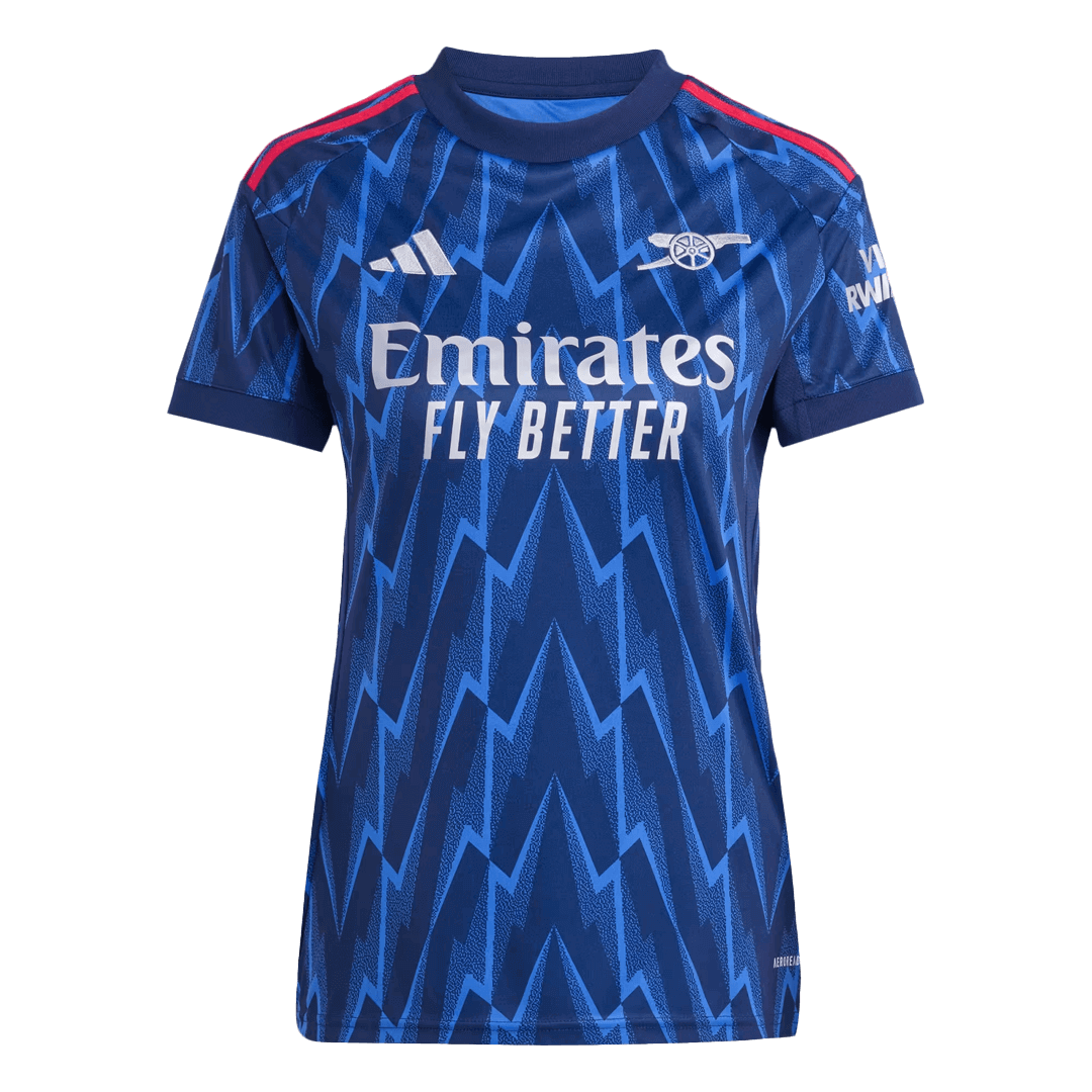 Women's Arsenal Away Football Shirt 2025/26 Blue