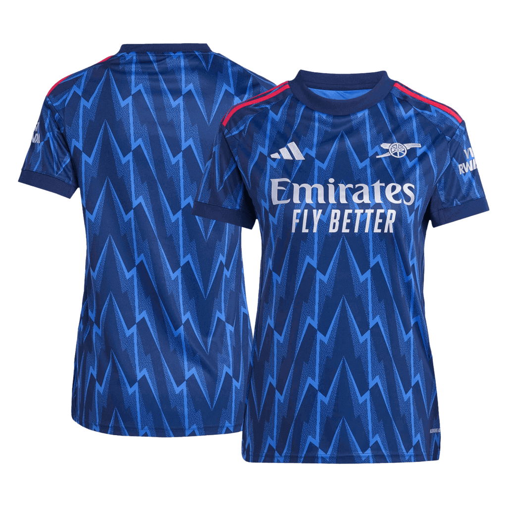 Women's Arsenal Away Football Shirt 2025/26 Blue