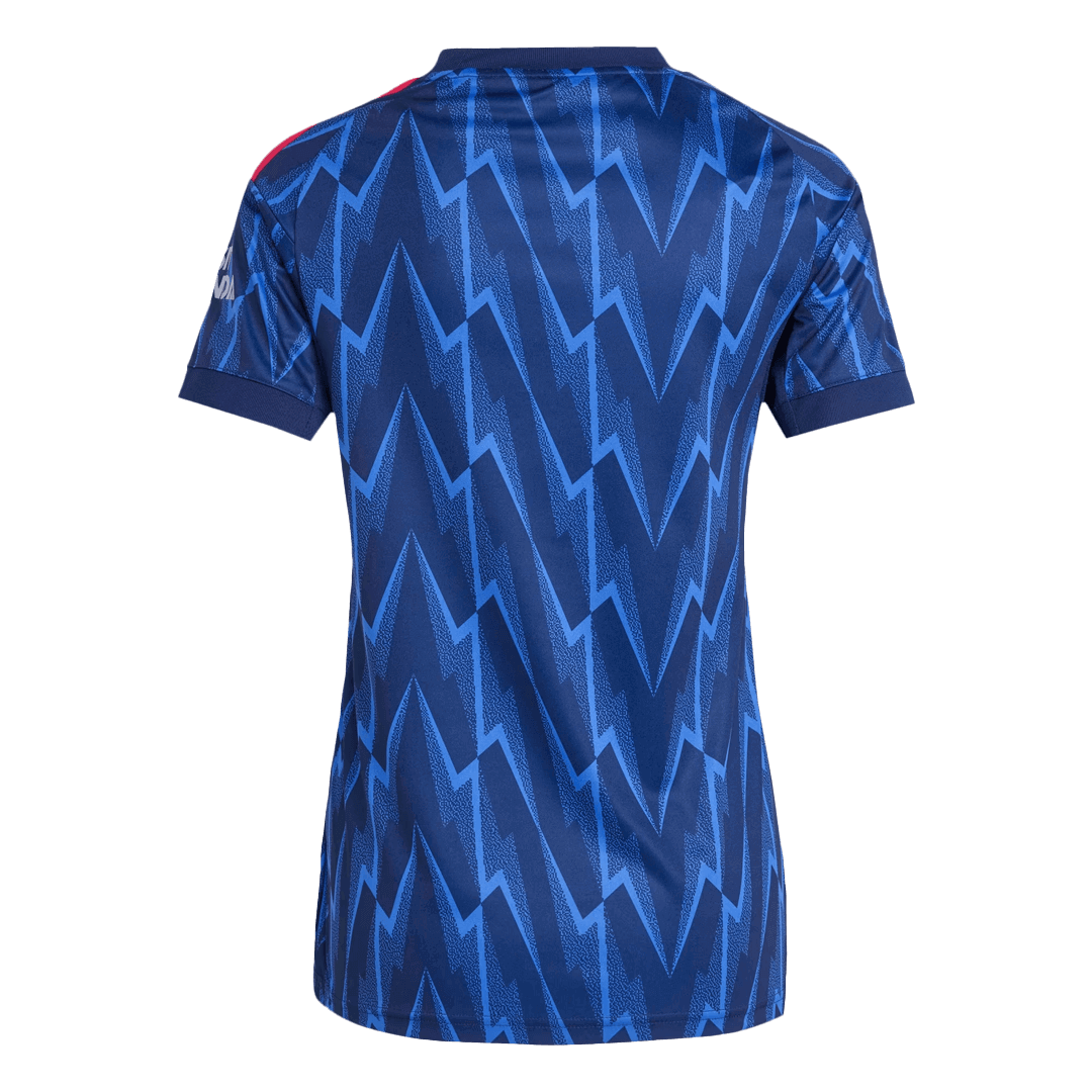 Women's Arsenal Away Football Shirt 2025/26 Blue