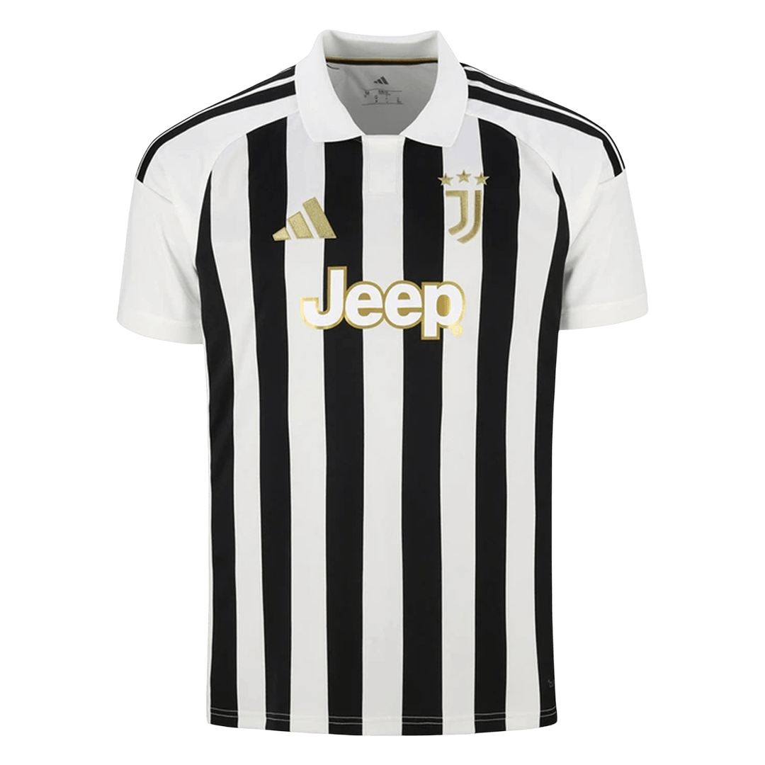 Men 2026/27 Juventus Home Soccer Jersey Black&White