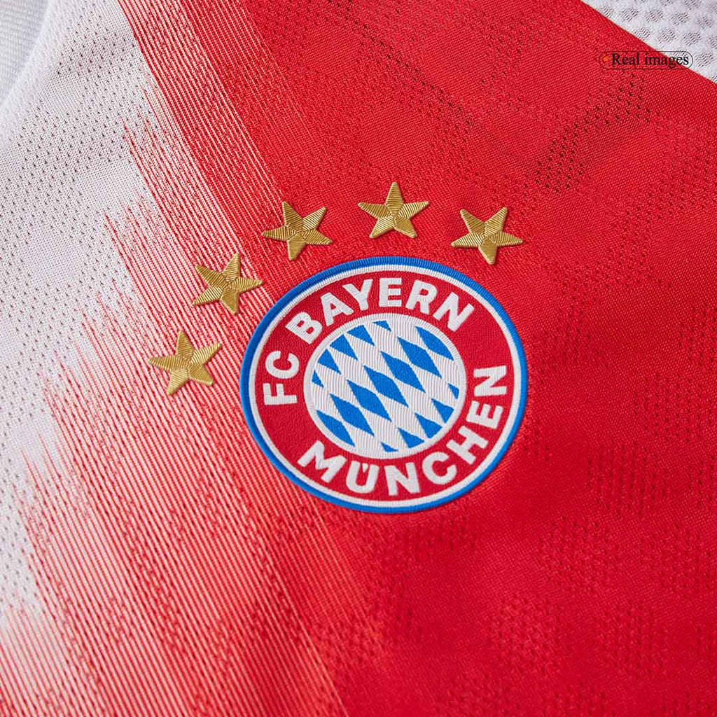 Player Version KANE #9 Bayern Munich Home Football Shirt 2025/26 Red