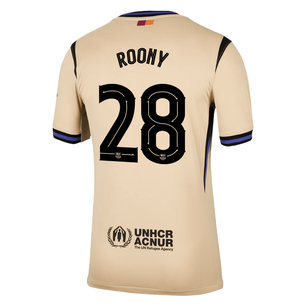 ROONY #28 Barcelona Away Football Shirt 2025/26