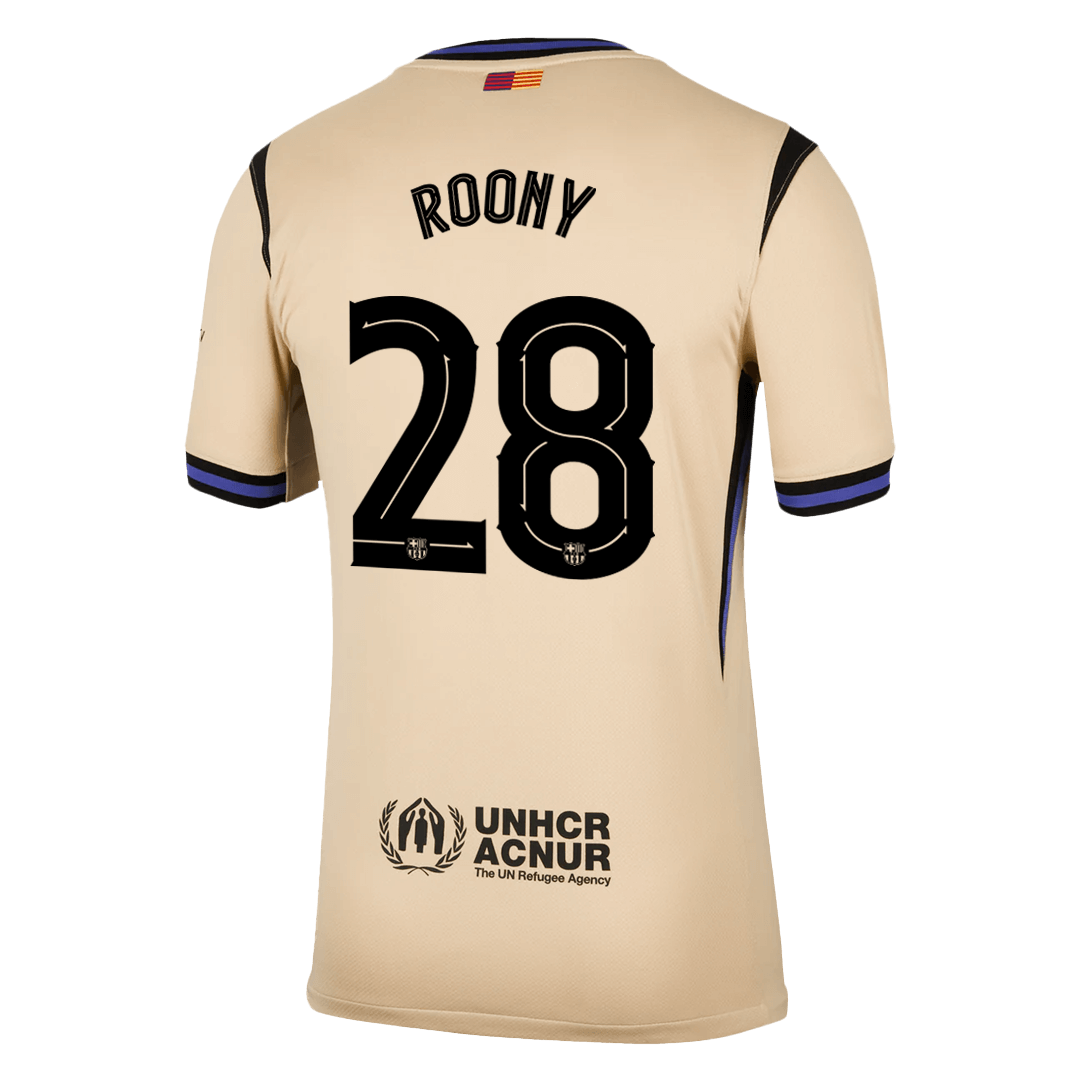 ROONY #28 Barcelona Away Football Shirt 2025/26