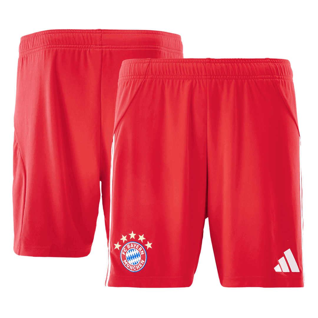 Bayern Munich Home Football Shirt Kit(Jersey+Shorts) 2025/26 Red