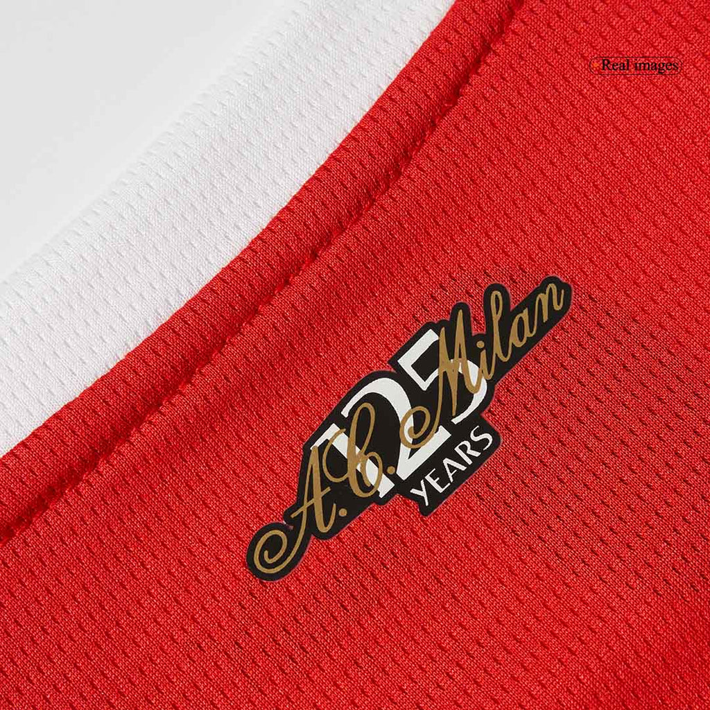 AC Milan Home Long Sleeve Football Shirt 2024/25