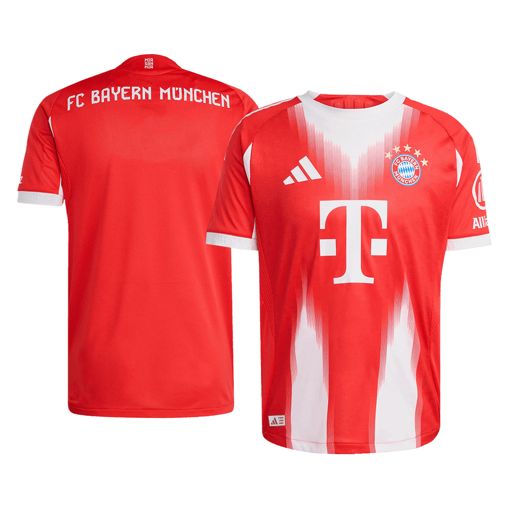 Player Version Bayern Munich Home Football Shirt 2025/26 Red