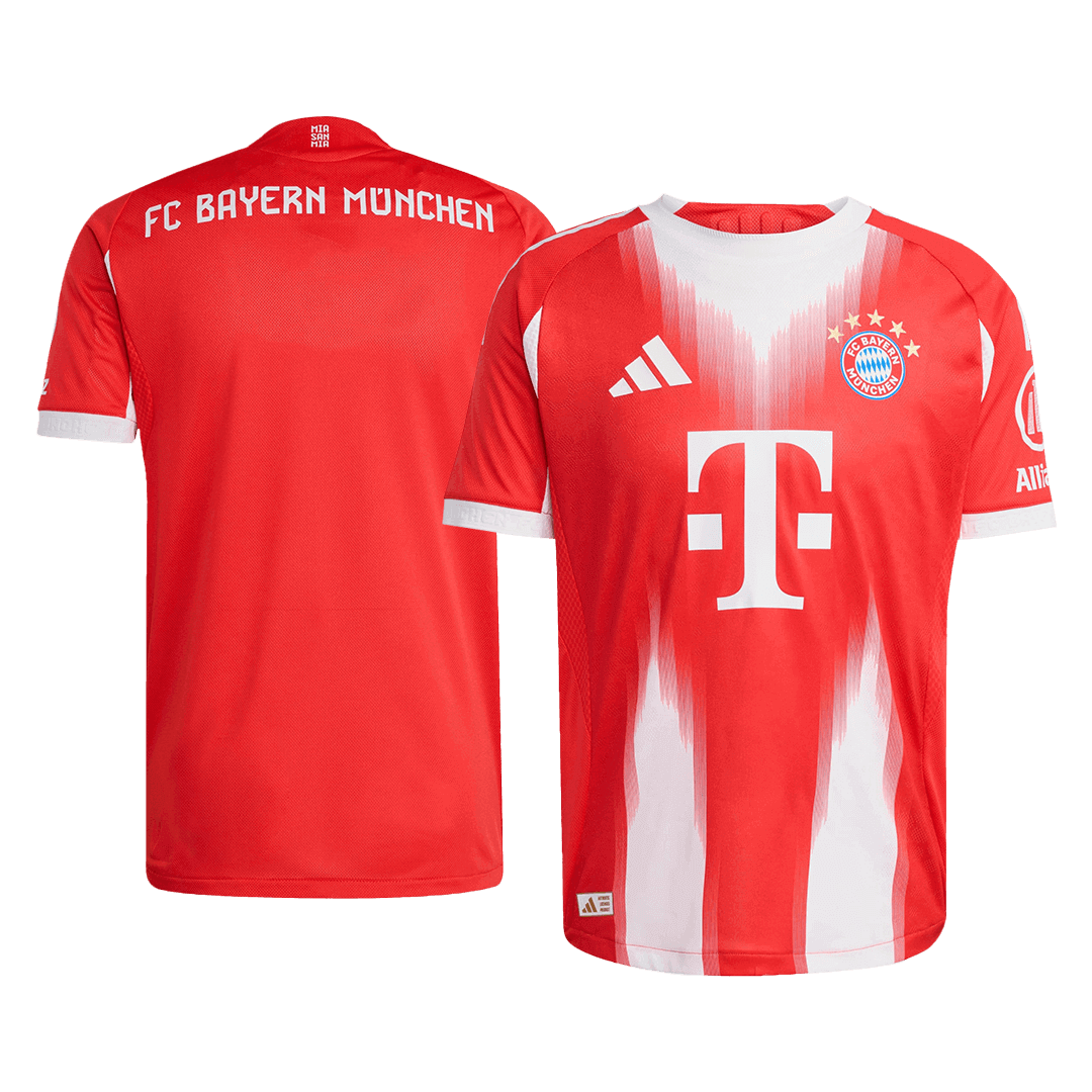 Player Version Bayern Munich Home Football Shirt 2025/26 Red