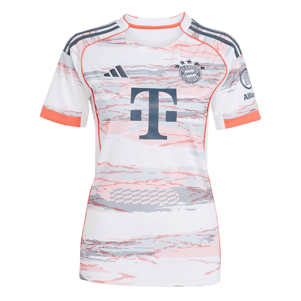 Women's Bayern Munich Away Football Shirt 2025/26 White