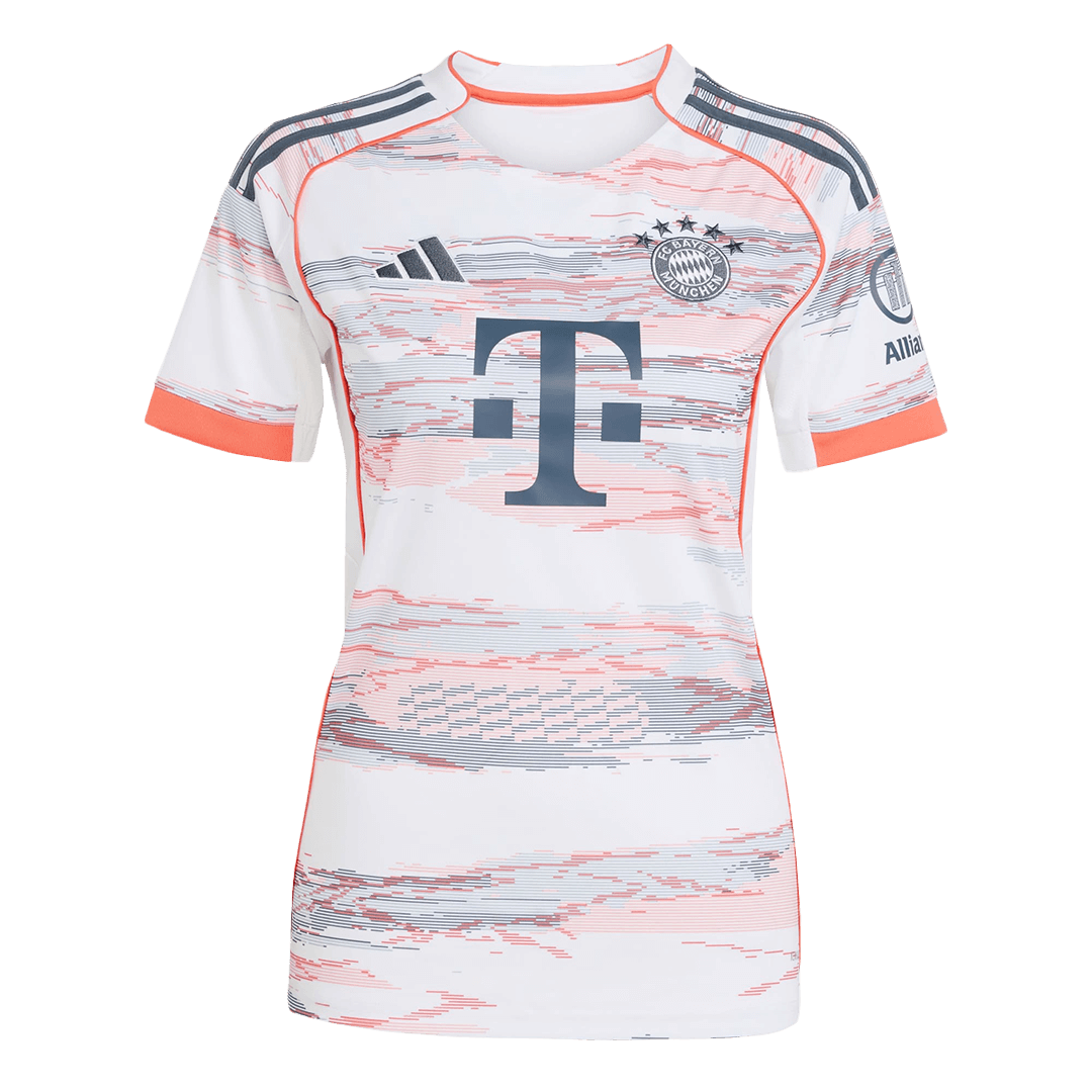 Women's Bayern Munich Away Football Shirt 2025/26 White