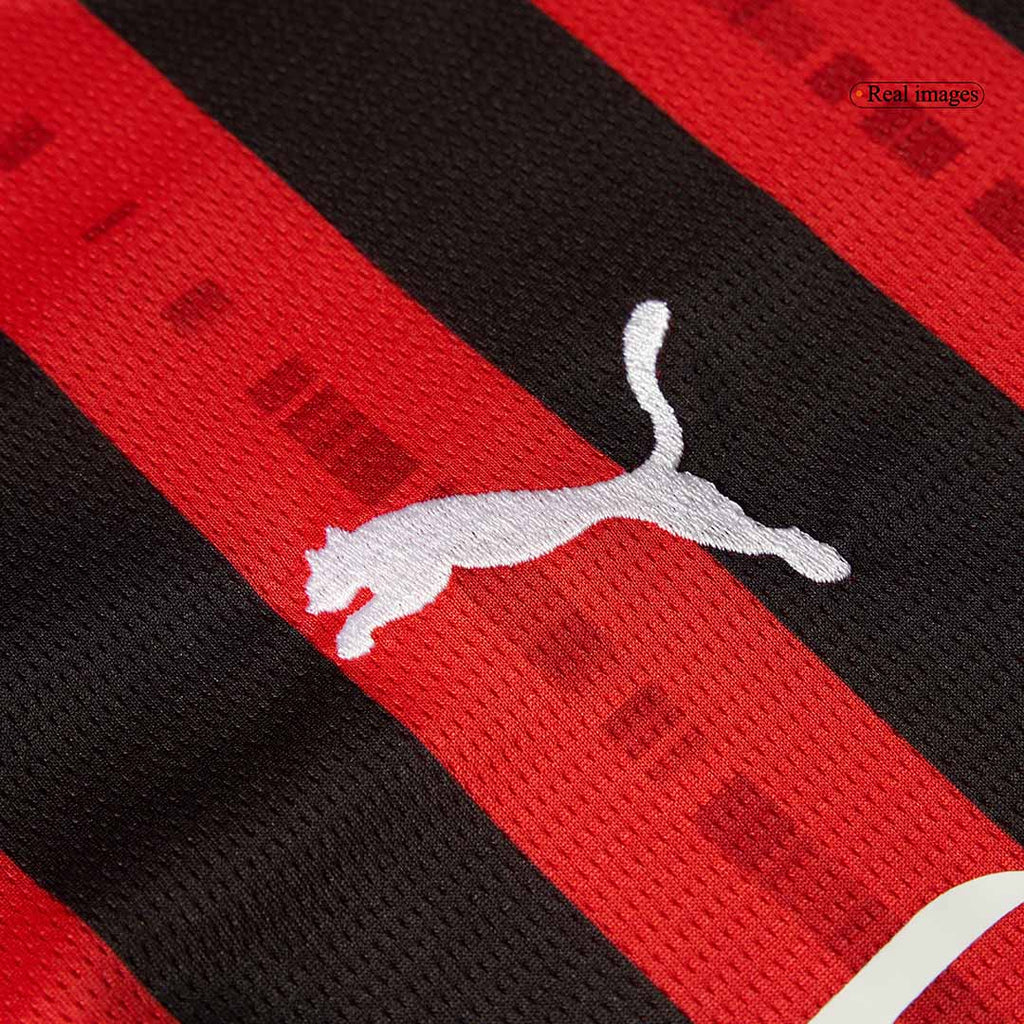 AC Milan Home Long Sleeve Football Shirt 2024/25