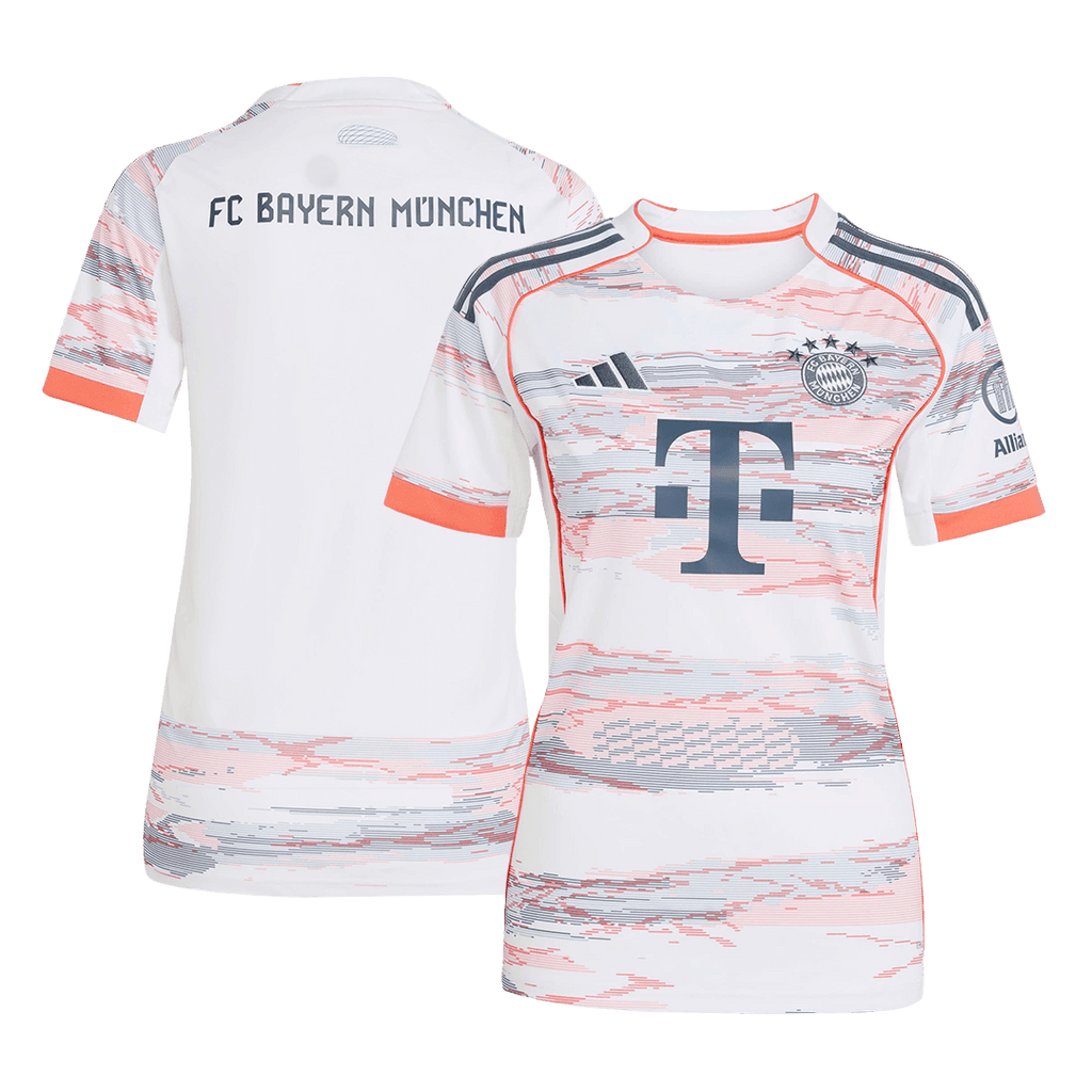 Women's Bayern Munich Away Football Shirt 2025/26 White