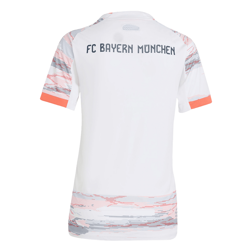 Women's Bayern Munich Away Football Shirt 2025/26 White