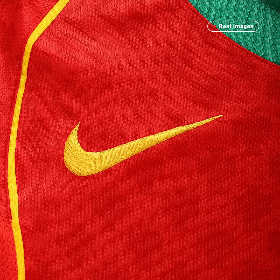 Retro 2004 Portugal Home Football Shirt -Euro Final