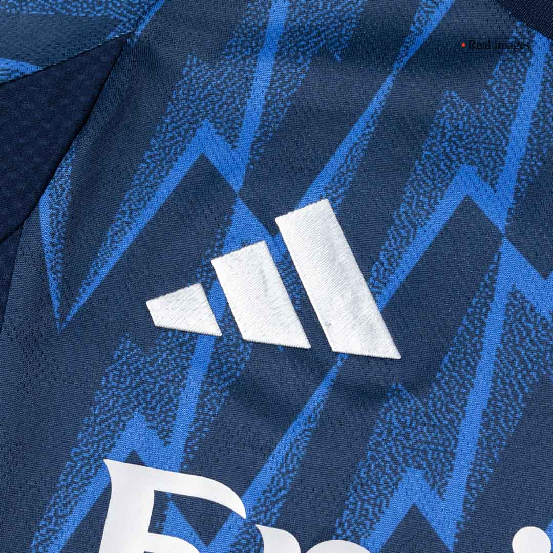 RICE #41 Player Version Arsenal Away Football Shirt 2025/26 Blue