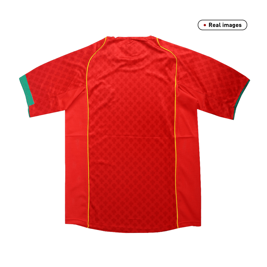Retro 2004 Portugal Home Football Shirt -Euro Final