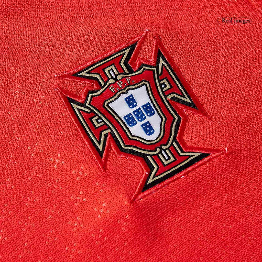 Portugal Home Long Sleeve Football Shirt 2025 Red