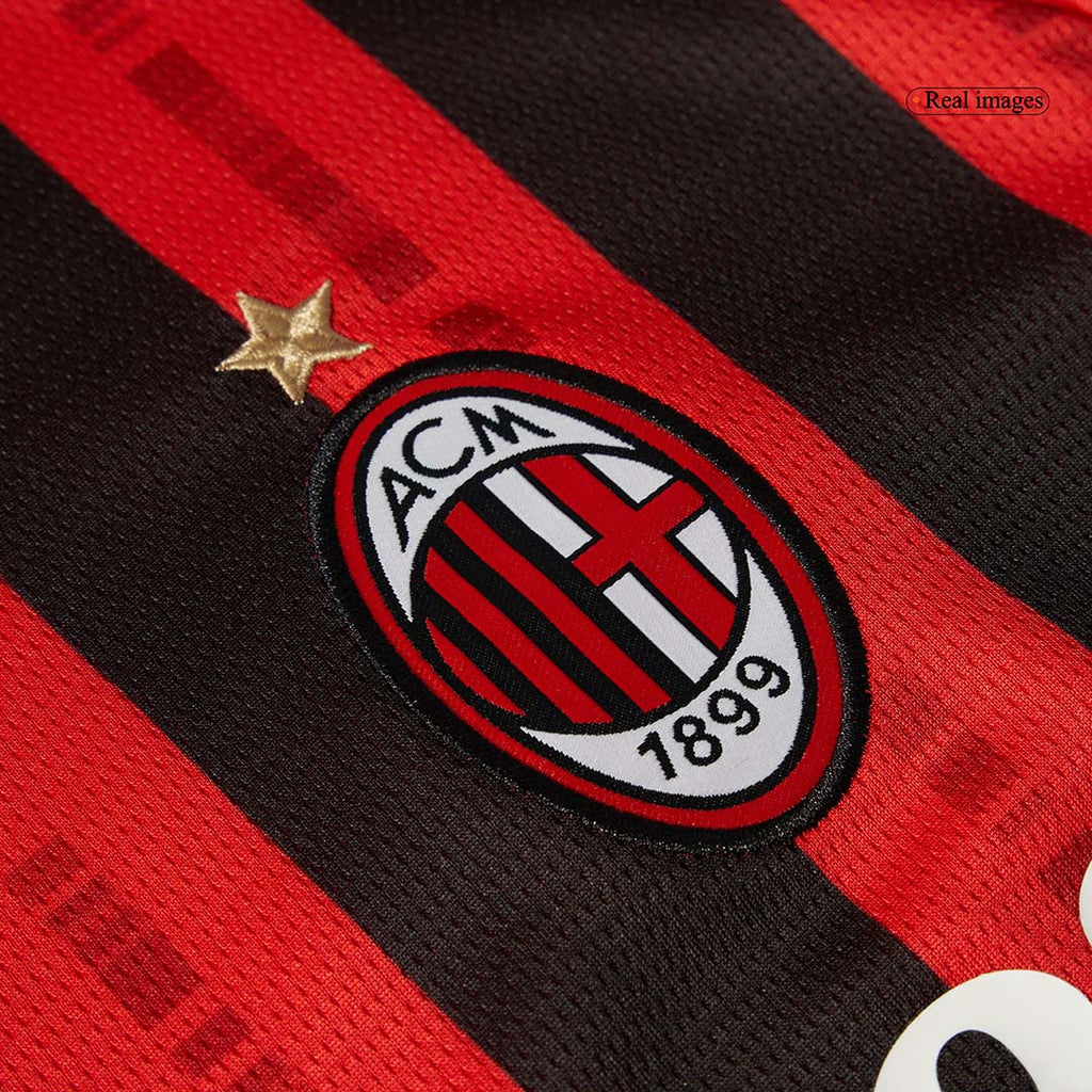 AC Milan Home Long Sleeve Football Shirt 2024/25