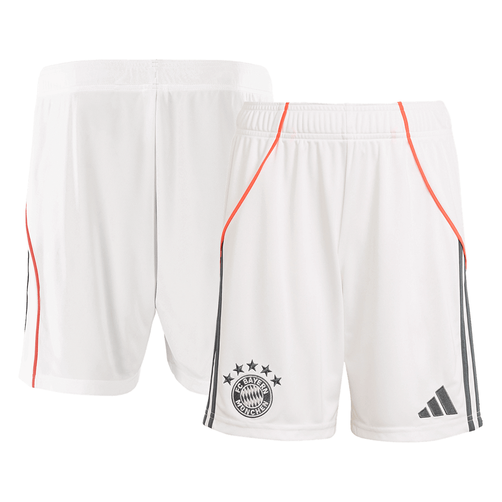 Bayern Munich Away Football Shorts 2025/26 White