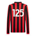 #125 AC Milan 125th Anniversary Long Sleeve Football Shirt 2024/25