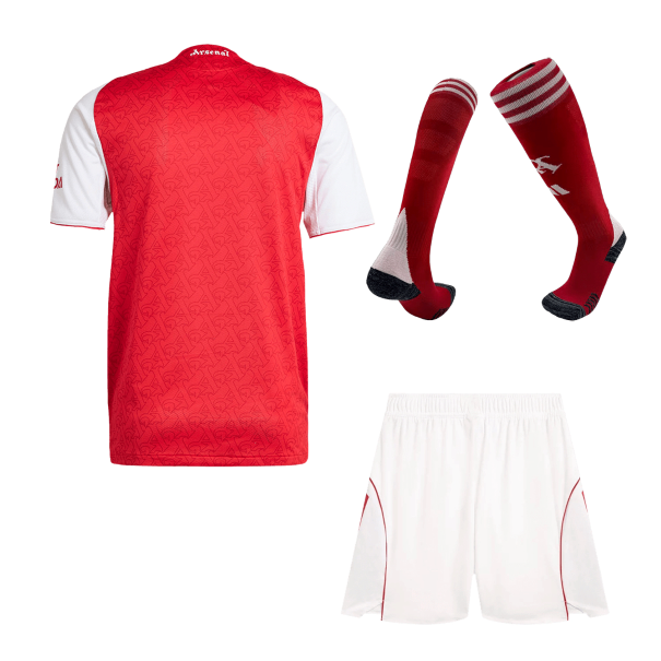 Player Version Arsenal Home Football Shirt Kit(Jersey+Shorts+Socks) 2025/26