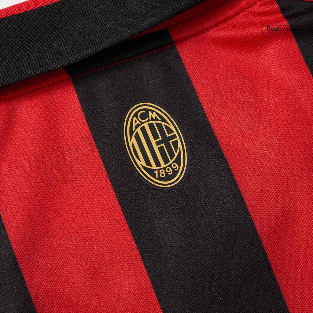 #125 AC Milan 125th Anniversary Long Sleeve Football Shirt 2024/25