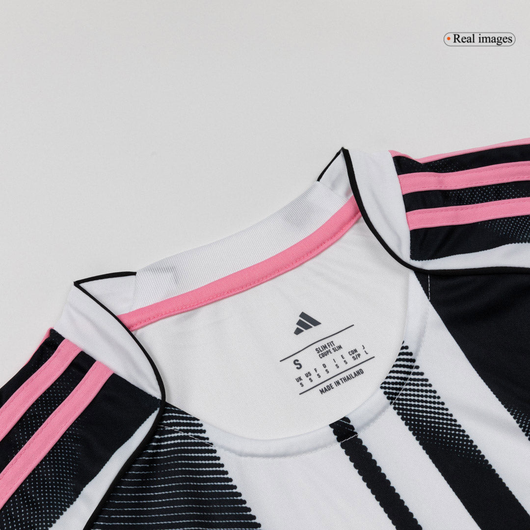 Juventus Home Long Sleeve Football Shirt 2025/26