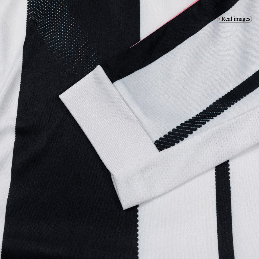 Juventus Home Long Sleeve Football Shirt 2025/26