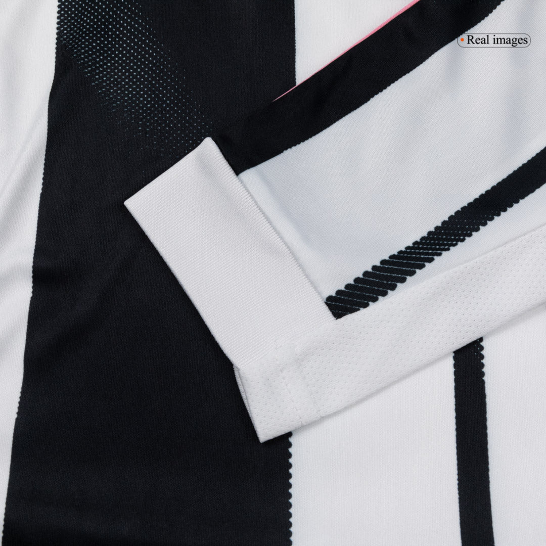 Juventus Home Long Sleeve Football Shirt 2025/26