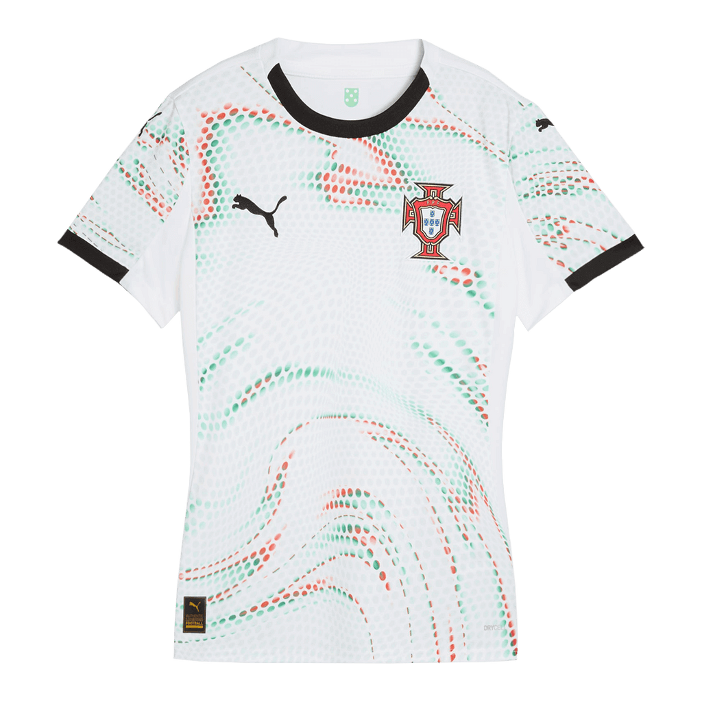 Women's Portugal Away Football Shirt 2025 White
