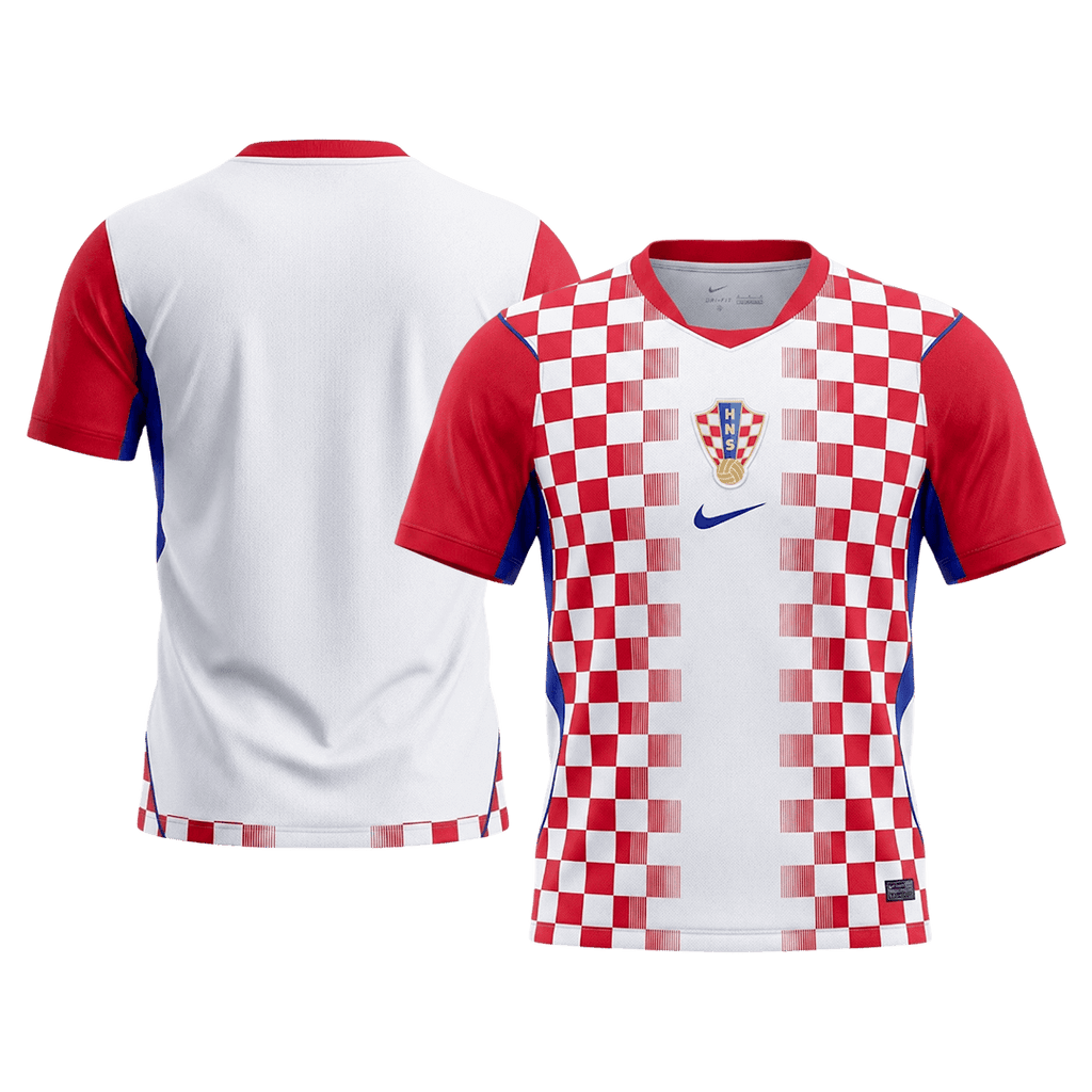Croatia Home Soccer Jersey World Cup 2026 Red&White
