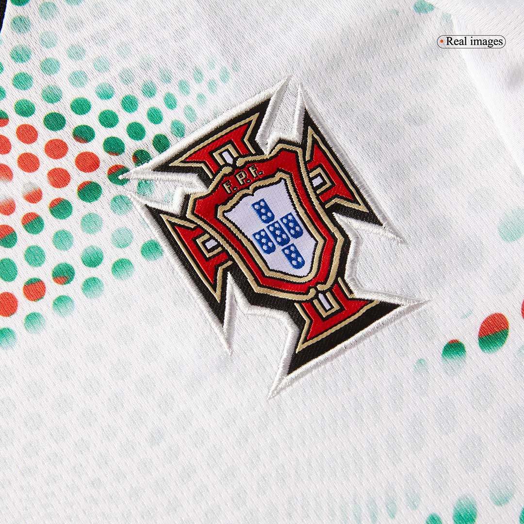 Women's Portugal Away Football Shirt 2025 White