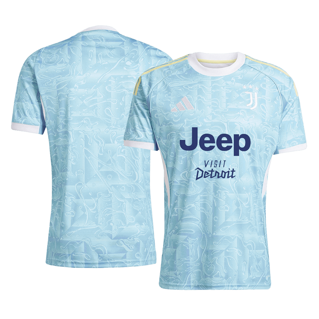 Juventus Away Football Shirt Kit(Jersey+Shorts) 2025/26