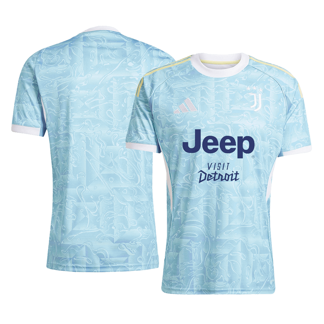 Juventus Away Football Shirt Kit(Jersey+Shorts) 2025/26