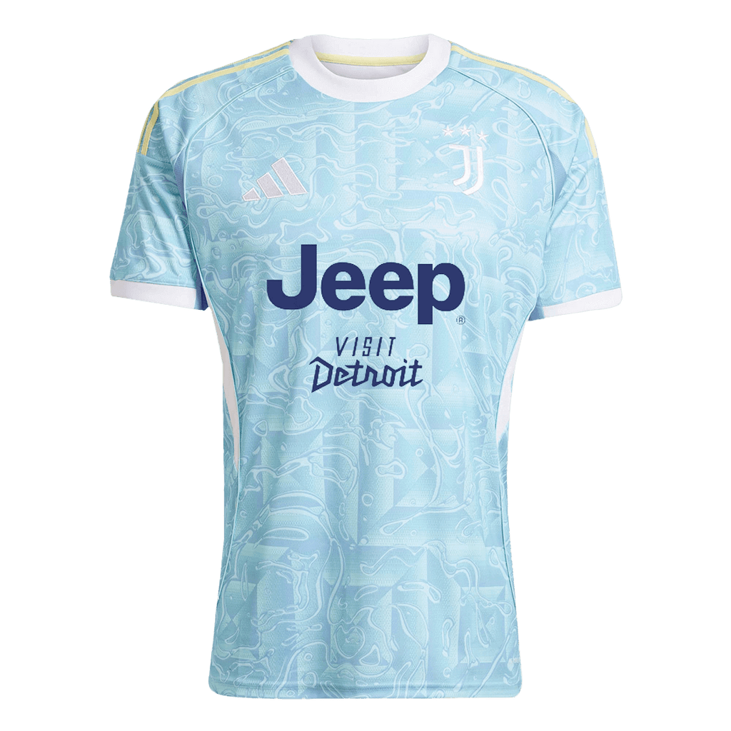 Juventus Away Football Shirt Kit(Jersey+Shorts) 2025/26