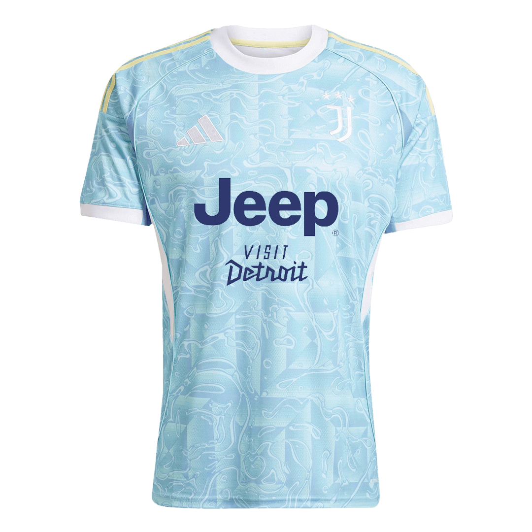 Juventus Away Football Shirt Kit(Jersey+Shorts) 2025/26