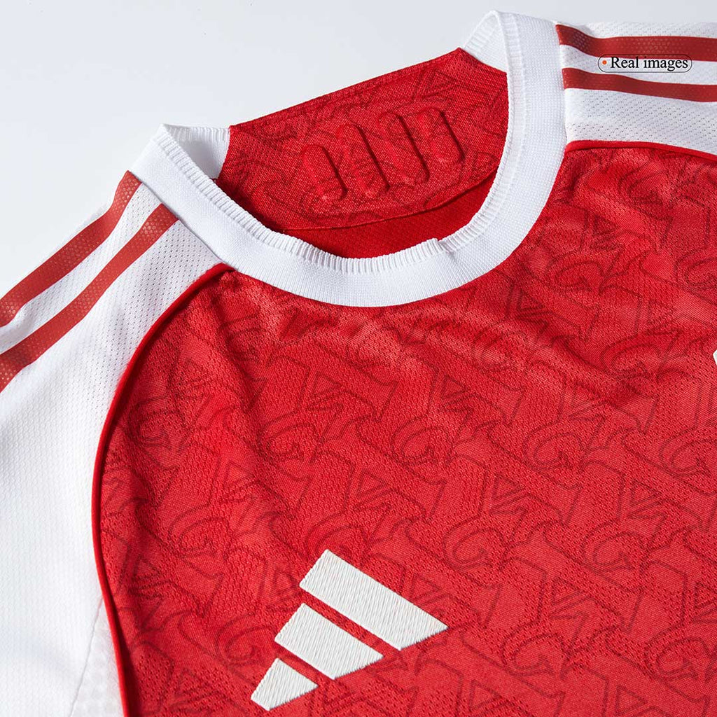 Player Version Arsenal Home Football Shirt Kit(Jersey+Shorts) 2025/26