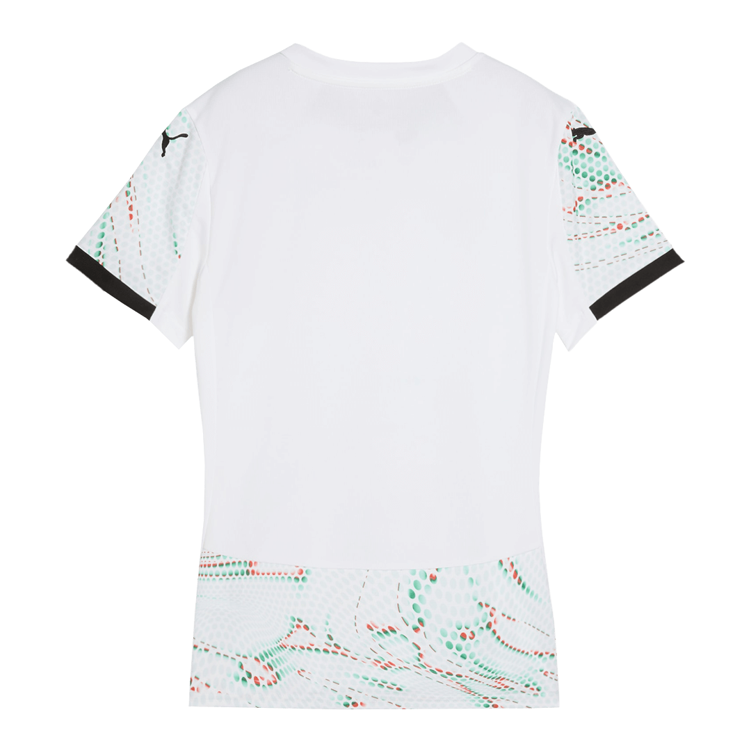 Women's Portugal Away Football Shirt 2025 White