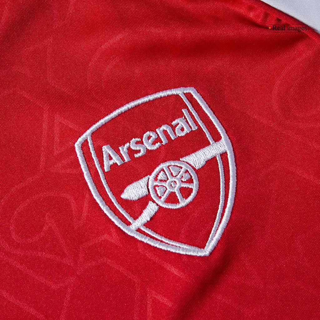 Kid's Arsenal Home Football Shirt Kit(Jersey+Shorts+Socks) 2025/26 Red